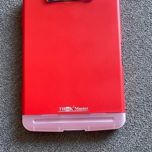 Think Master Red Tablet Case